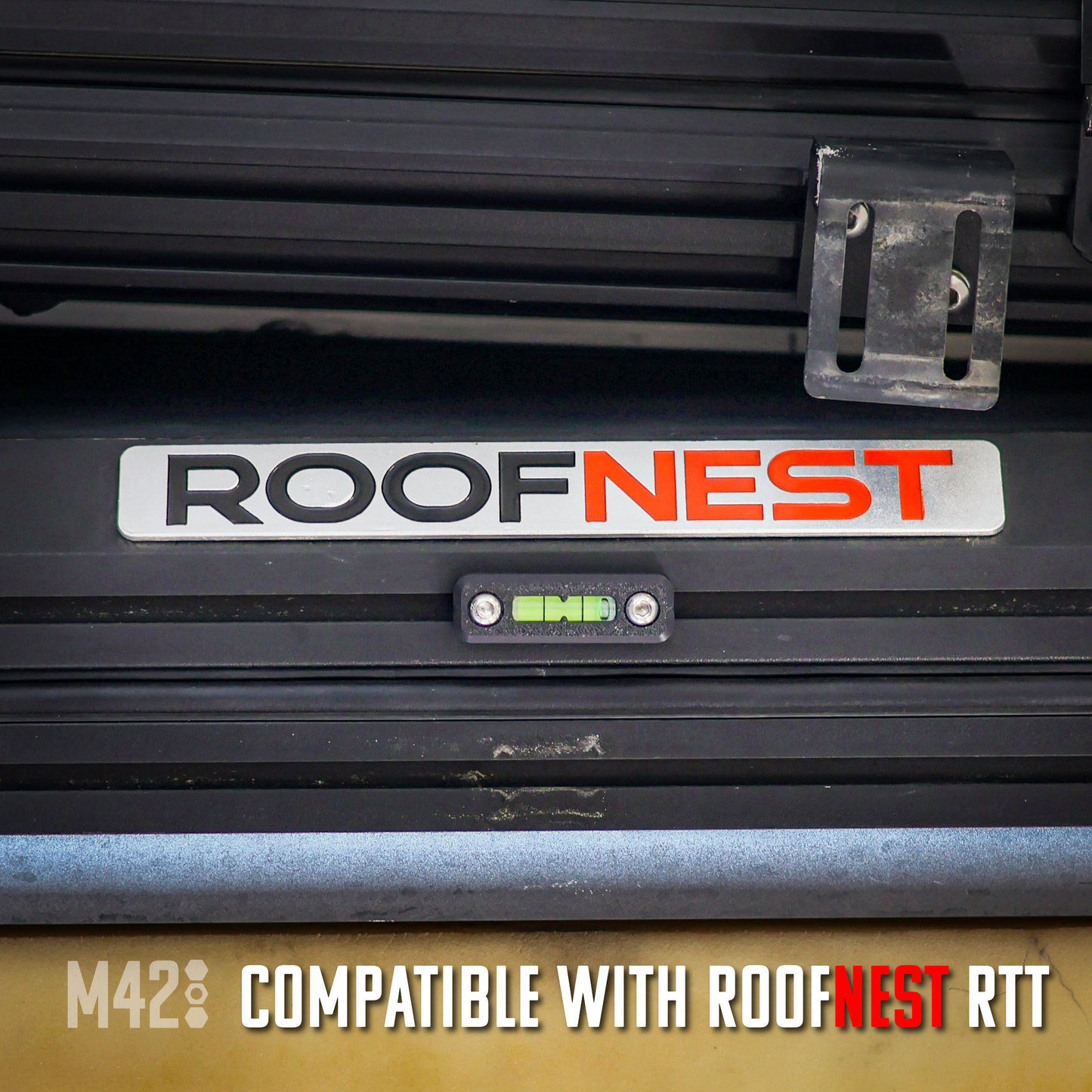 2-Pack Rooftop Tent Level Kit with Hardware – Fits Roofnest, FSR, Intrepid & More